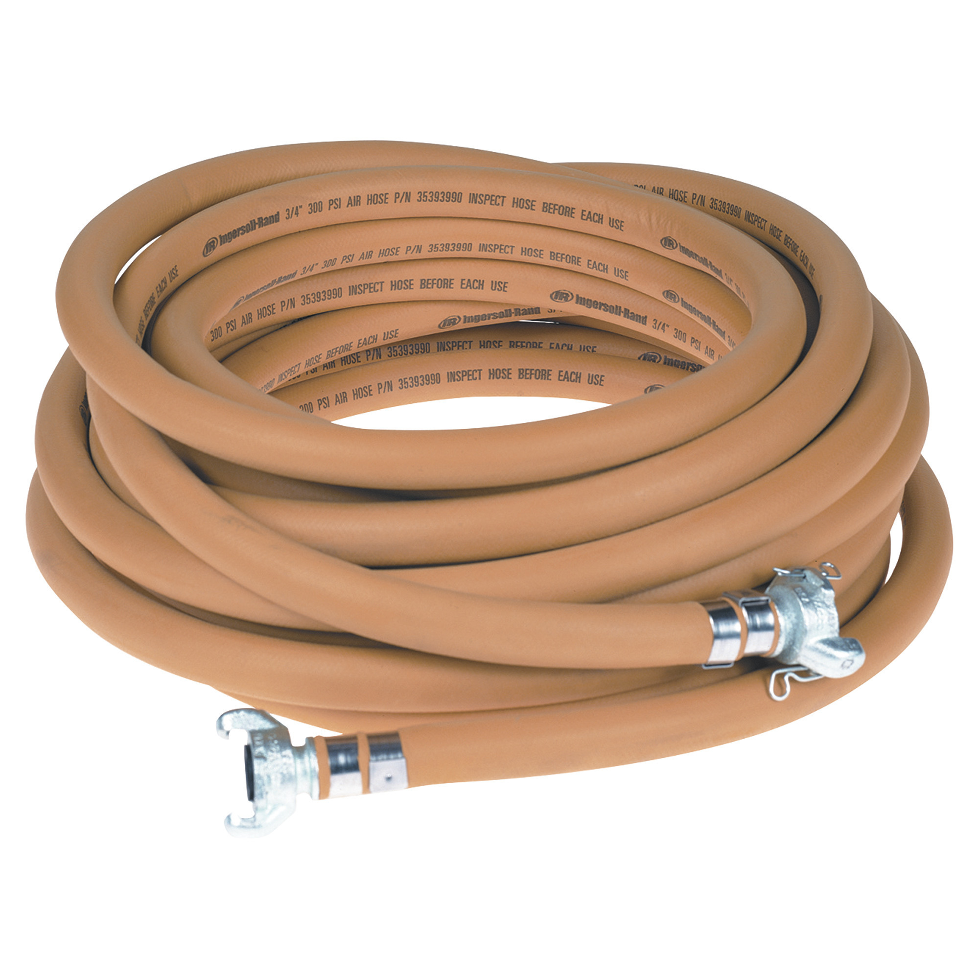 Ingersoll Rand Universal Air Hose, 3/4in. x 50ft.L, 300 PSI, Model# 22040679